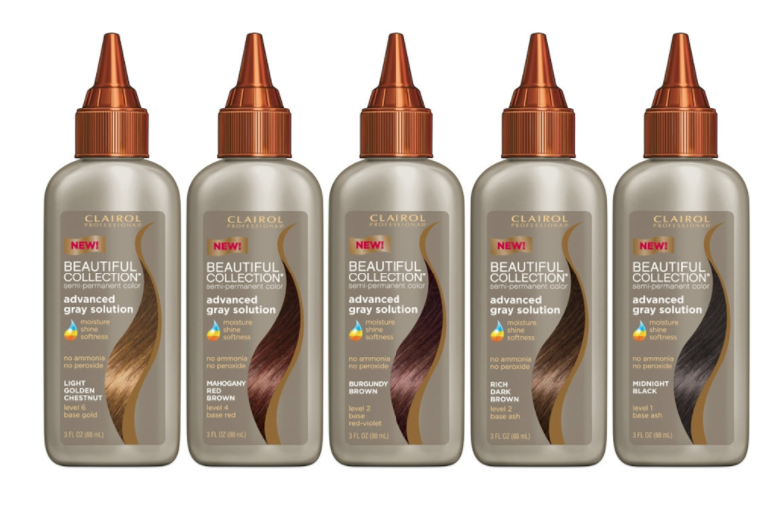 Clairol Beautiful Collection Advanced Gray Solution Semi-Permanent Hair  Color | My Shade & Texture Tampa Natural Hair Beauty Supply